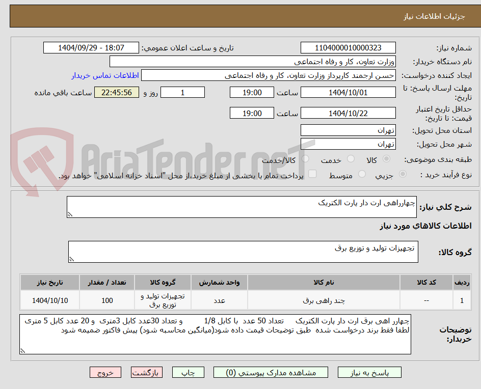 تصویر کوچک آگهی چهارراهی ارت دار پارت الکتریک