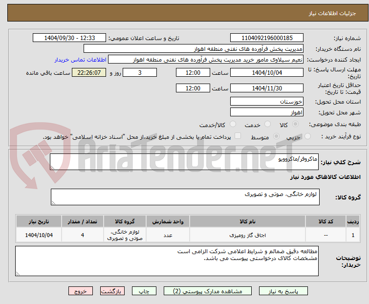 تصویر کوچک آگهی ماکروفر/ماکروویو