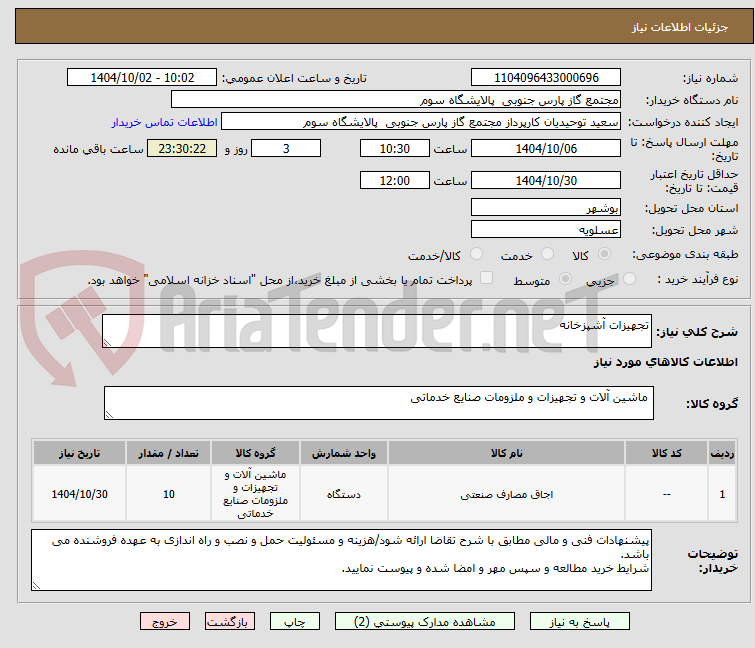 تصویر کوچک آگهی تجهیزات آشپزخانه