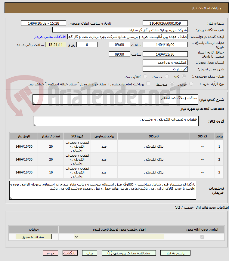 تصویر کوچک آگهی ساکت و پلاگ ضد انفجار