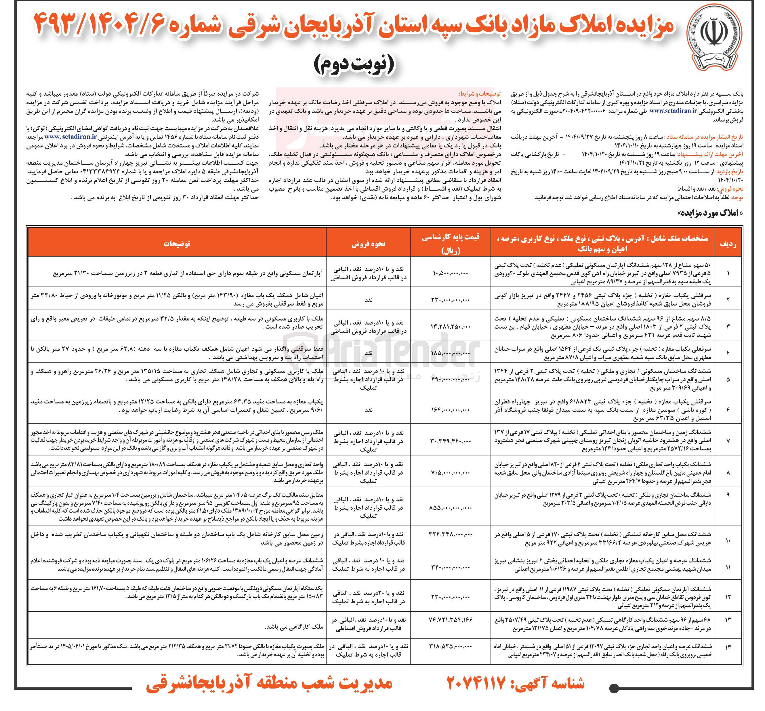 تصویر کوچک آگهی فروش املاک