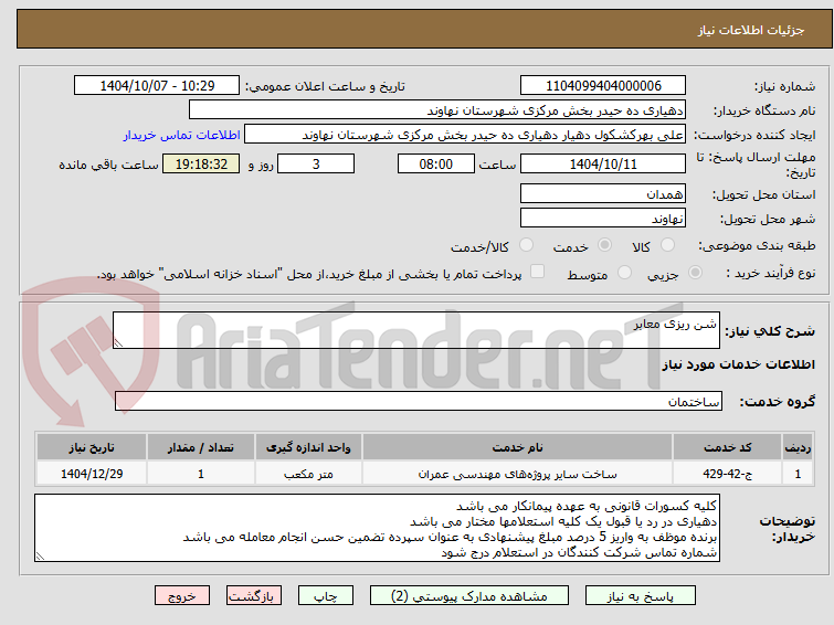 تصویر کوچک آگهی شن ریزی معابر 