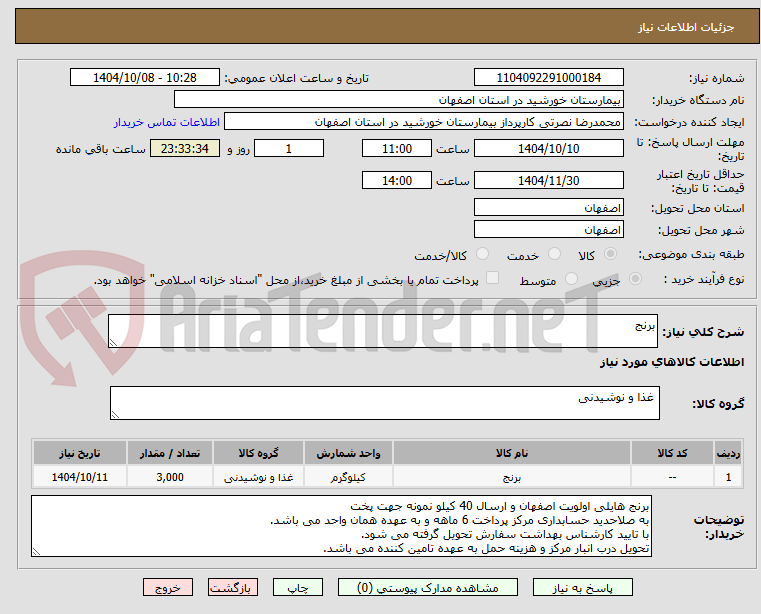 تصویر کوچک آگهی برنج