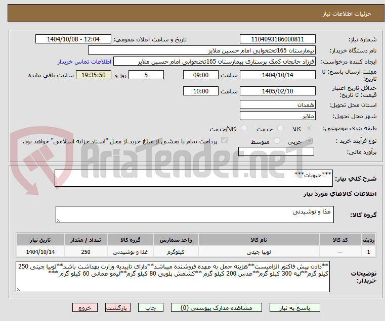 تصویر کوچک آگهی ***حبوبات***