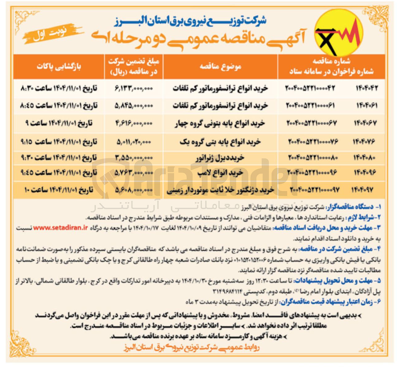 تصویر کوچک آگهی خرید انواع لامپ