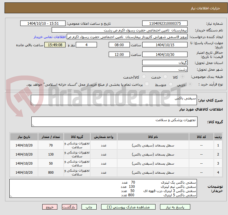 تصویر کوچک آگهی سیفتی باکس