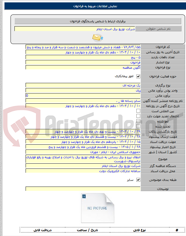 تصویر کوچک آگهی انتقال نیرو و برق رسانی به شبکه های توزیع برق با احداث و اصلاح بهینه و رفع فولباری ترانسهای شهرست