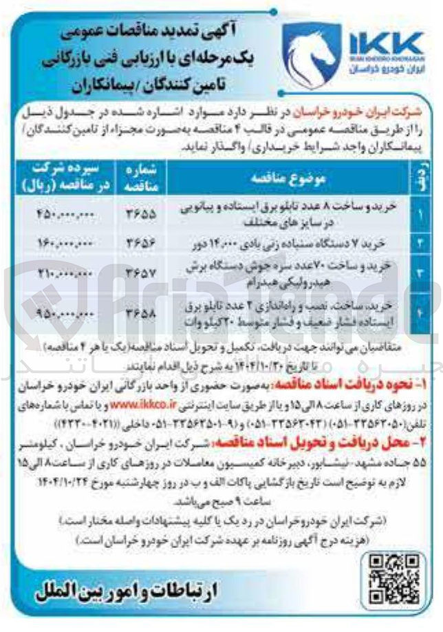 تصویر کوچک آگهی خرید و ساخت ۸ عدد تابلو برق ایستاده و پیانویی در سایزهای مختلف