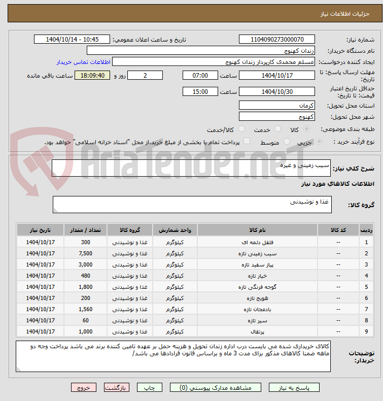 تصویر کوچک آگهی سیب زمینی و غیره