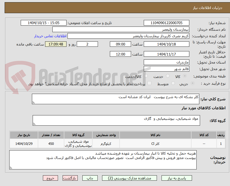 تصویر کوچک آگهی کلر بشکه ای به شرح پیوست ایران کد مشابه است