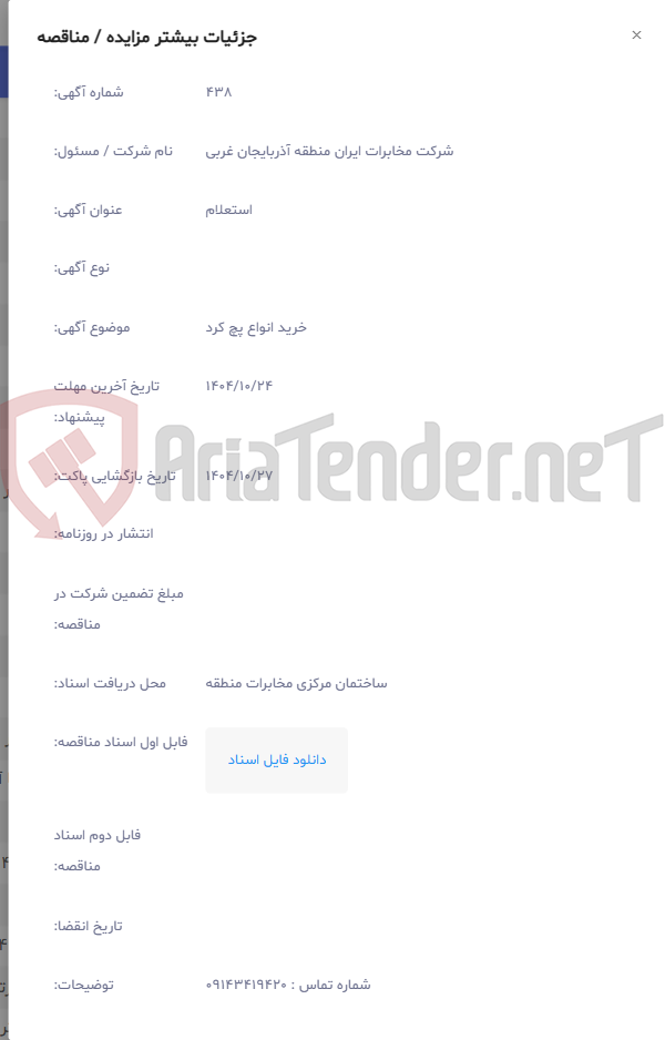 تصویر کوچک آگهی خرید انواع پچ کرد