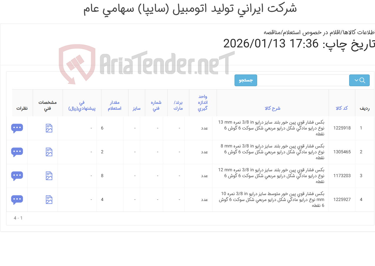 تصویر کوچک آگهی بکس فشار قوی