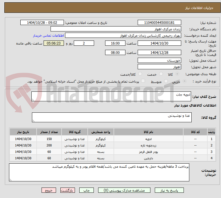 تصویر کوچک آگهی ادویه جات