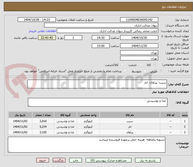 تصویر کوچک آگهی سیب- پرتقال- انار