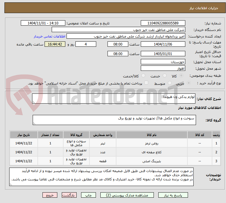 تصویر کوچک آگهی لوازم یدکی ون هیوندا