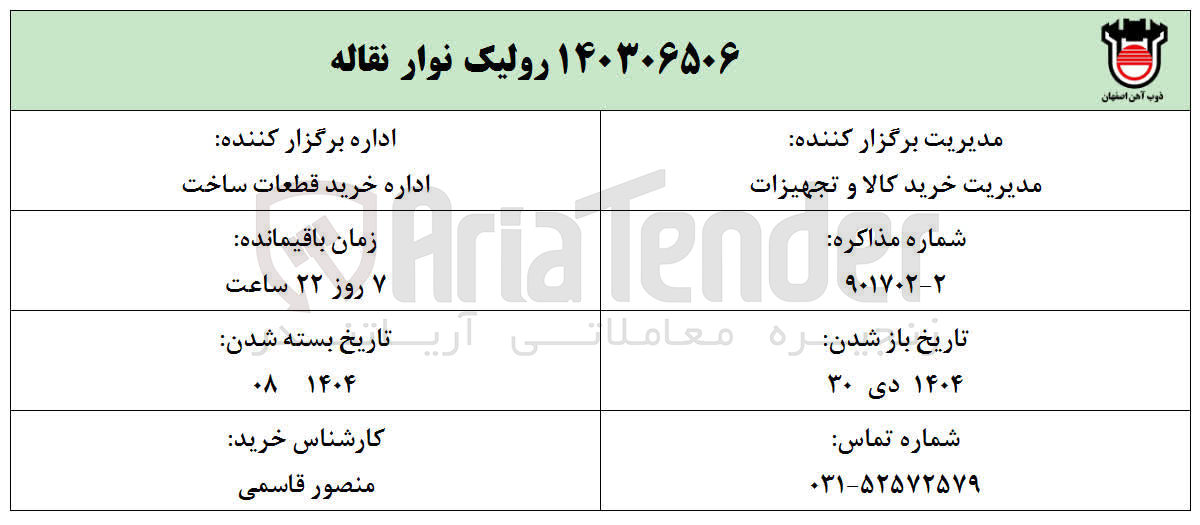 تصویر کوچک آگهی خرید رولیک نوار نقاله