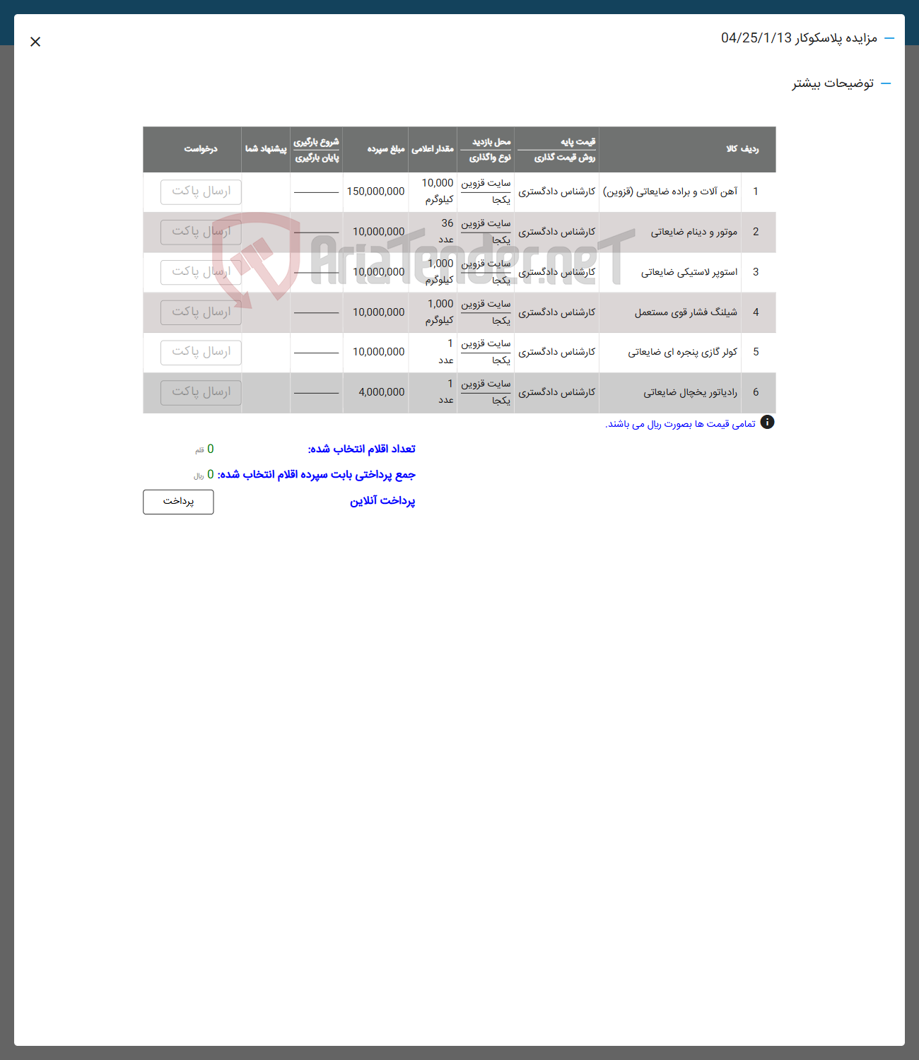 تصویر کوچک آگهی کولر گازی پنجره ای ضایعاتی