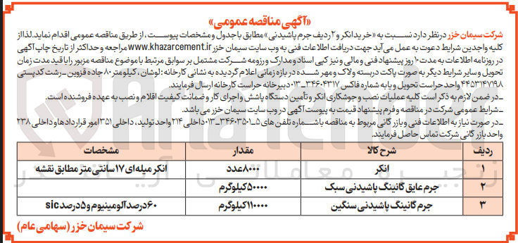 تصویر کوچک آگهی خرید  جرم عایق گانینگ پاشیدنی سبک