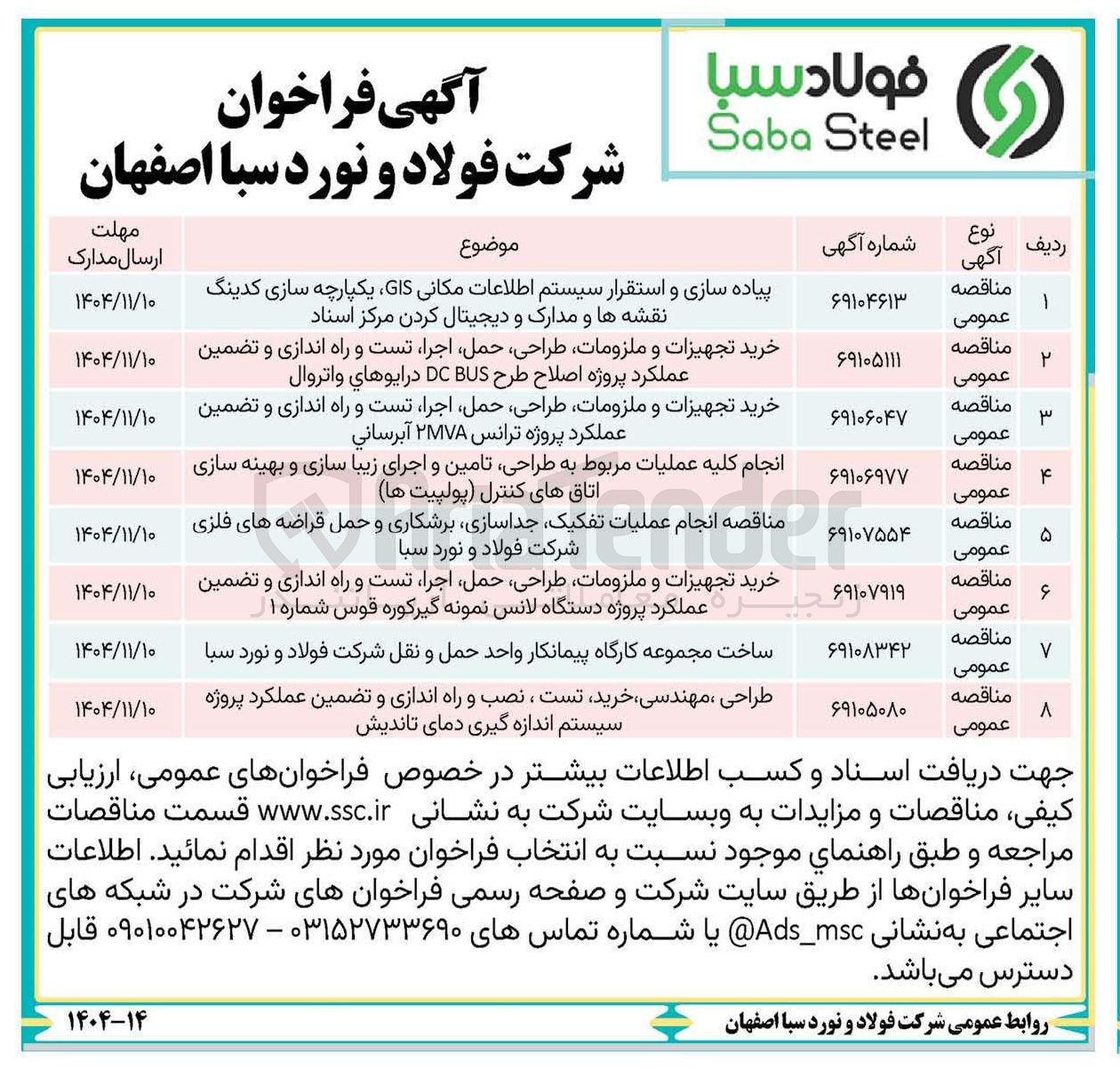 تصویر کوچک آگهی انجام کلیه عملیات مربوط به طراحی تامین و اجرای زیبا سازی و بهینه سازی اتاق های کنترل (پولپیت ها)