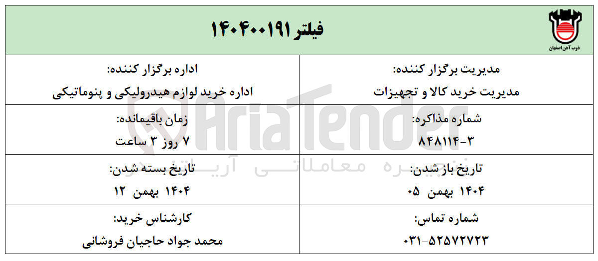 تصویر کوچک آگهی خرید فیلتر