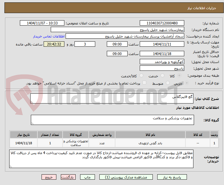 تصویر کوچک آگهی گچ فایبرگلاس