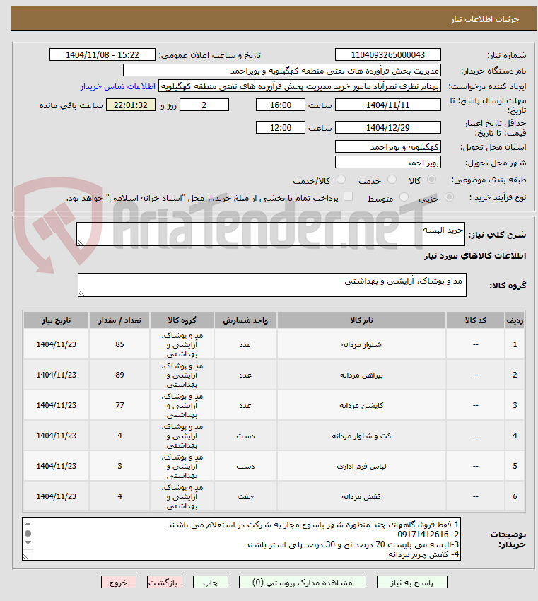 تصویر کوچک آگهی خرید البسه