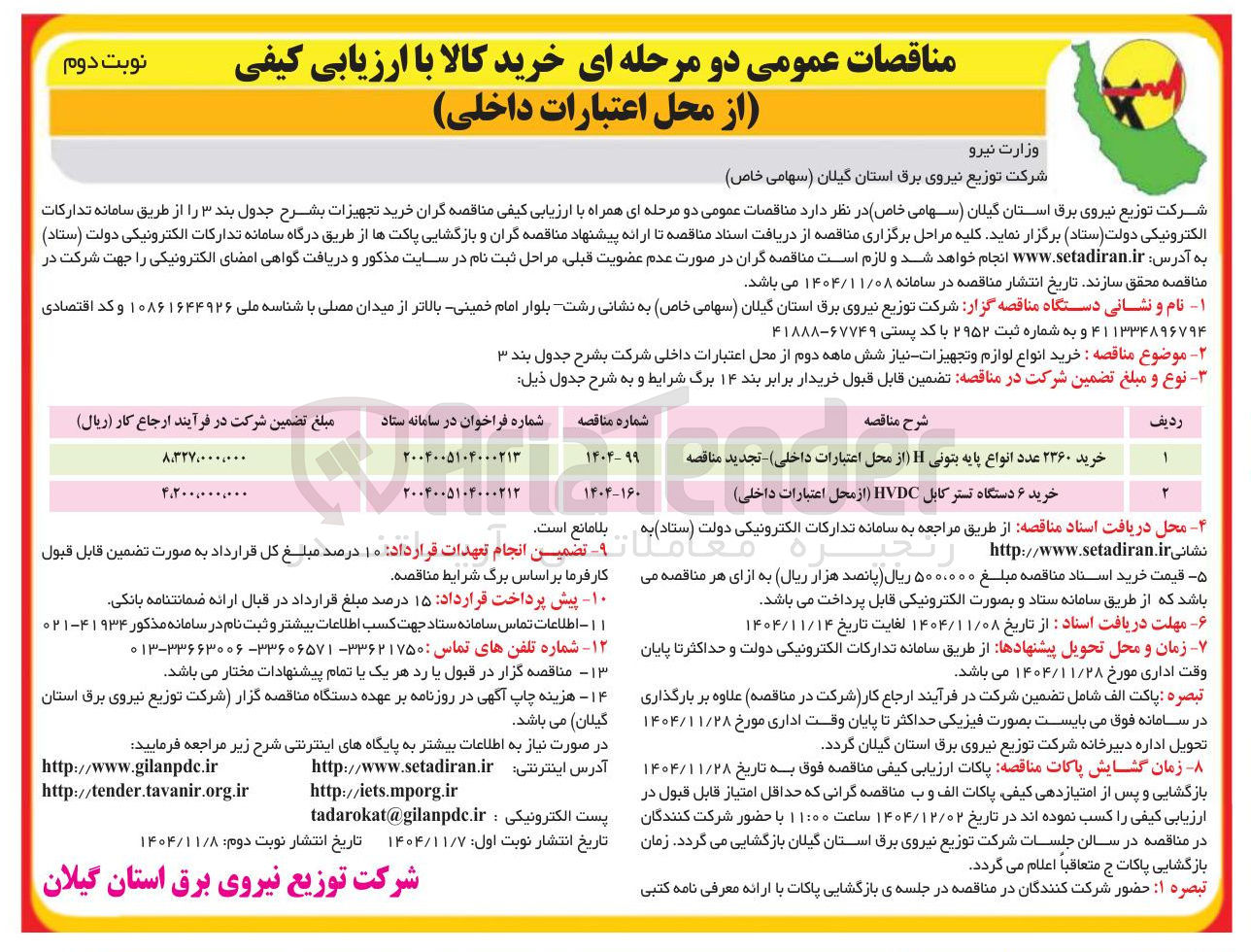 تصویر کوچک آگهی خرید ۲۳۶۰ عدد انواع پایه بتونی