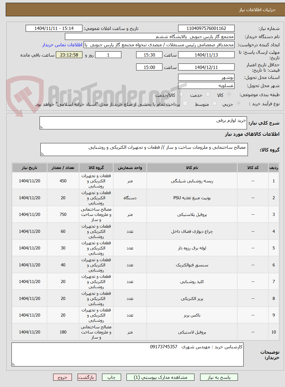 تصویر کوچک آگهی خرید لوازم برقی