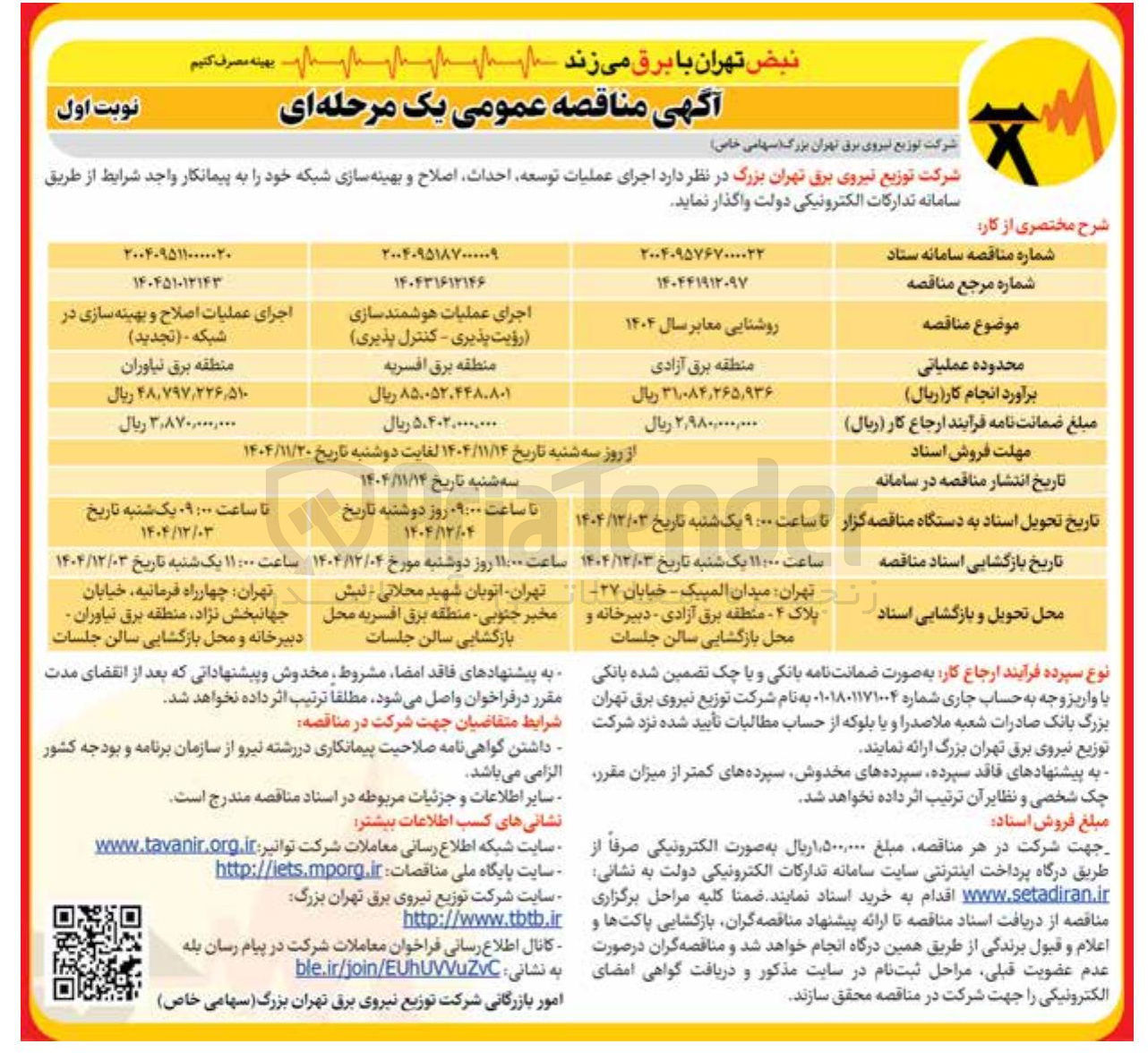 تصویر کوچک آگهی اجرای عملیات هوشمند سازی رویت پذیری - کنترل پذیری