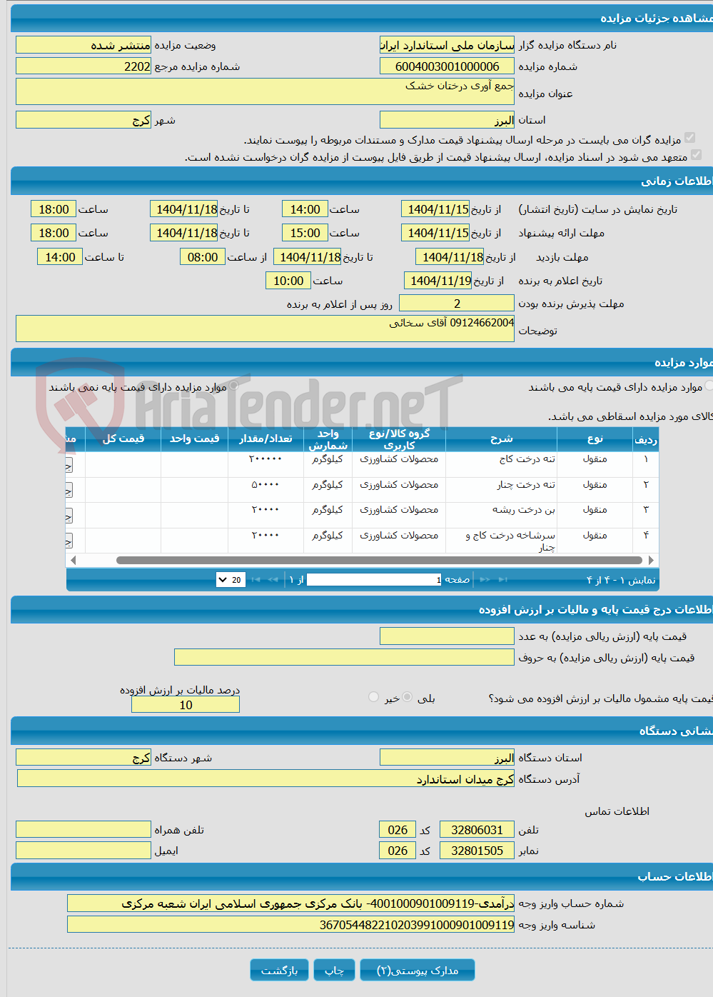 تصویر کوچک آگهی جمع آوری درختان خشک