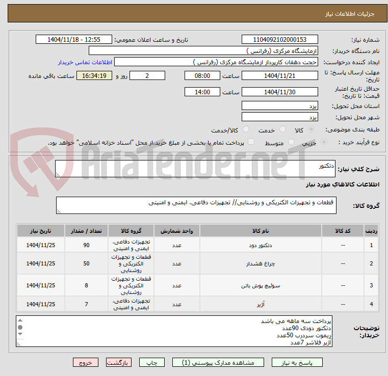 تصویر کوچک آگهی دتکتور