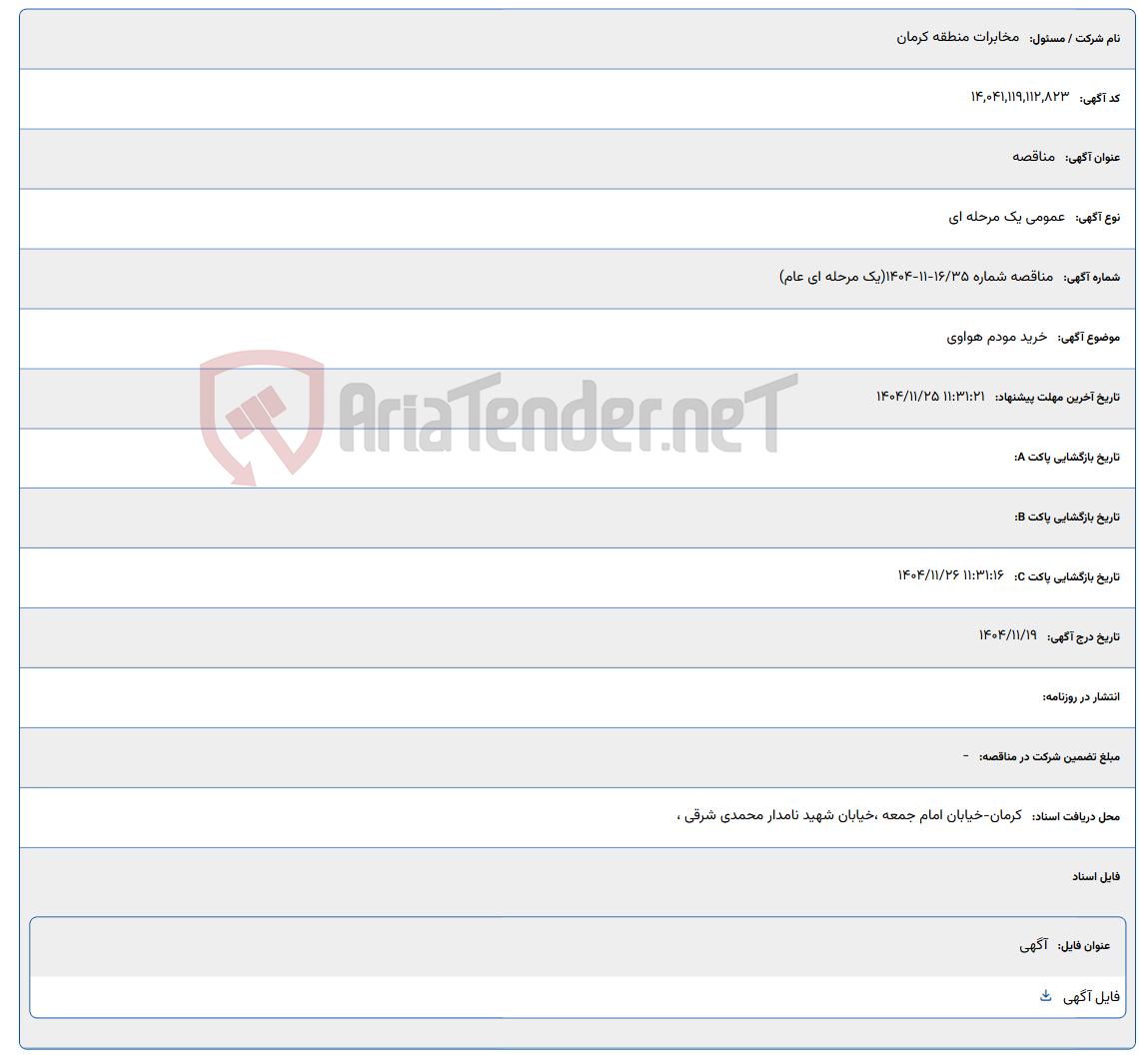 تصویر کوچک آگهی خرید مودم هواوی