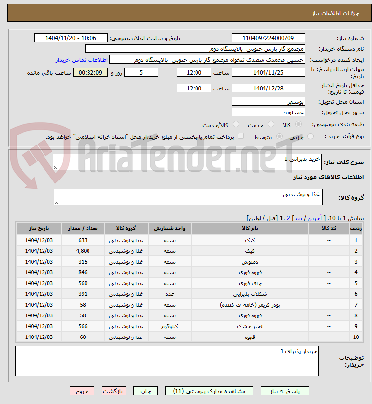 تصویر کوچک آگهی خرید پذیرائی 1