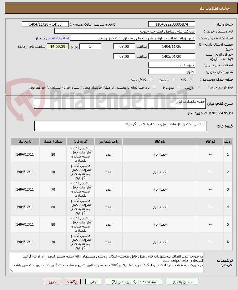 تصویر کوچک آگهی جعبه نگهداری ابزار