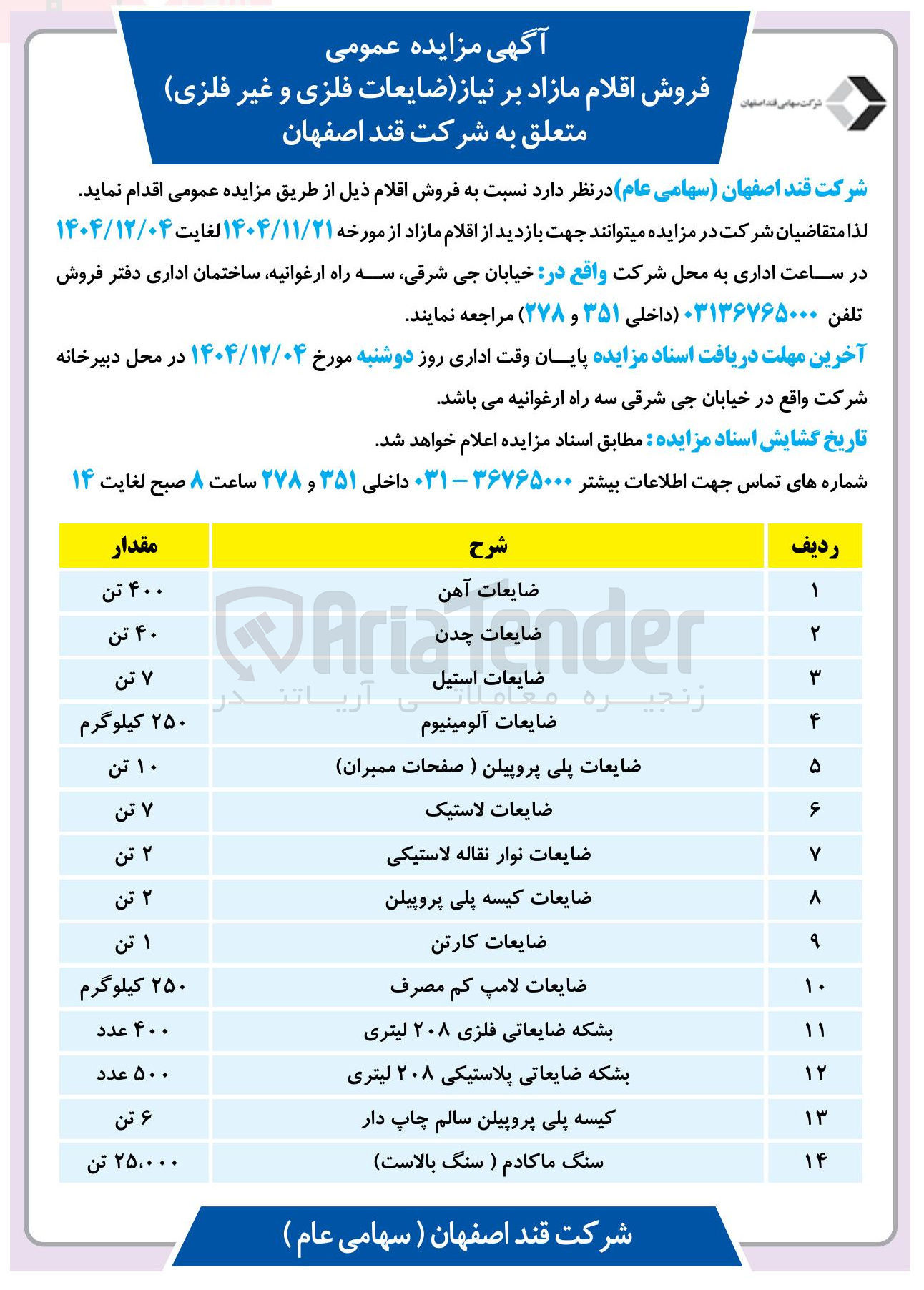 تصویر کوچک آگهی ضایعات کارتن 
