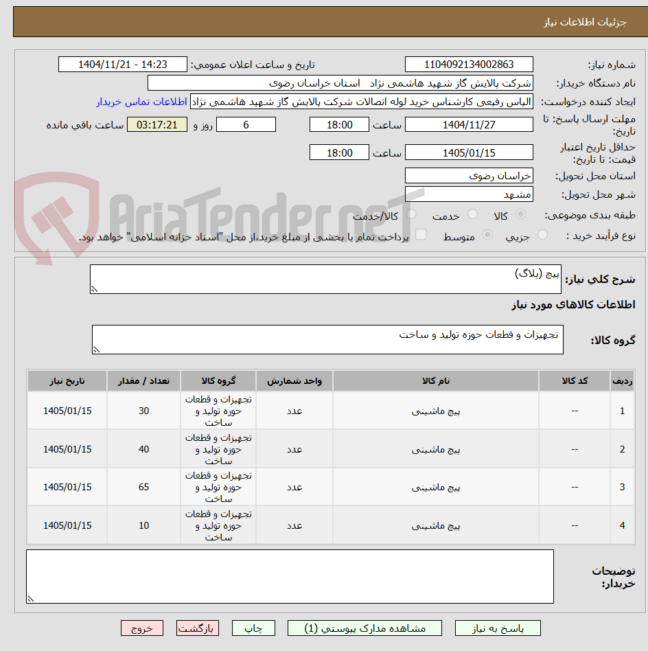 تصویر کوچک آگهی پیچ (پلاگ)
