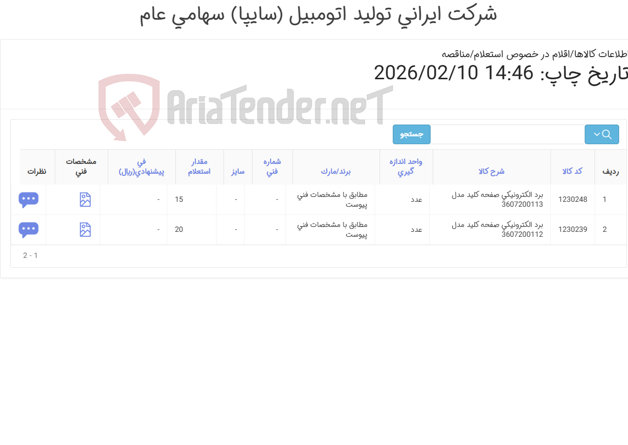 تصویر کوچک آگهی برد ‎الکترونیکی‏