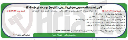 تصویر کوچک آگهی سرمایه گذاری مجموعه کافی شاپ، رستوران و فست فود اکو پارک