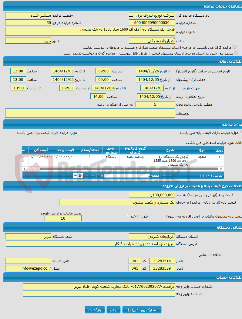 تصویر کوچک آگهی فروش یک دستگاه پژو آردی آی 1600 مدل 1385 به رنگ یشمی