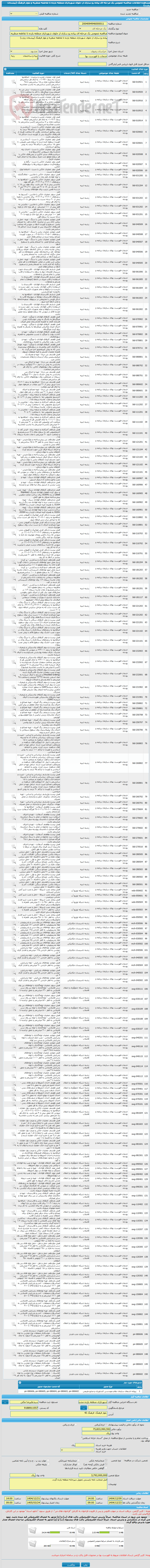 تصویر کوچک آگهی مناقصه عمومی یک مرحله ای پیاده رو سازی از جلوی شهرداری منطقه یازده تا تقاطعه منظریه و بلوار فرهنگ (پیشخان زیارت)