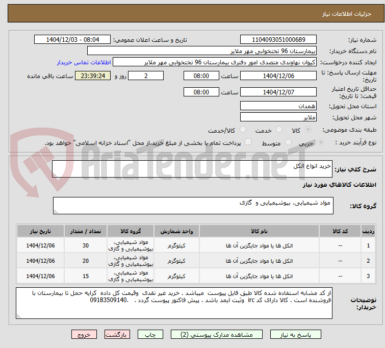 تصویر کوچک آگهی خرید انواع الکل