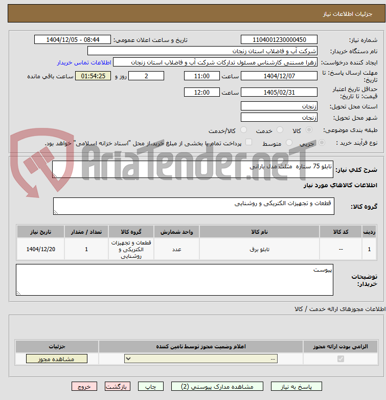 تصویر کوچک آگهی تابلو 75 ستاره  مثلث مدل بارانی