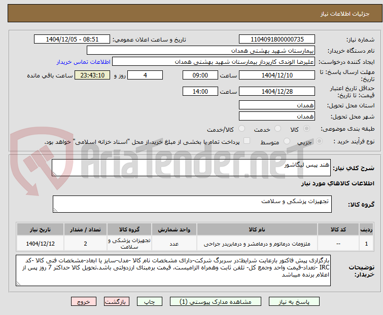 تصویر کوچک آگهی هند پیس لیگاشور