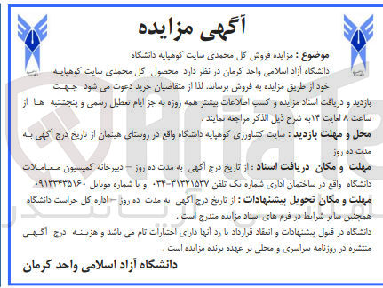 تصویر کوچک آگهی فروش گل محمدی