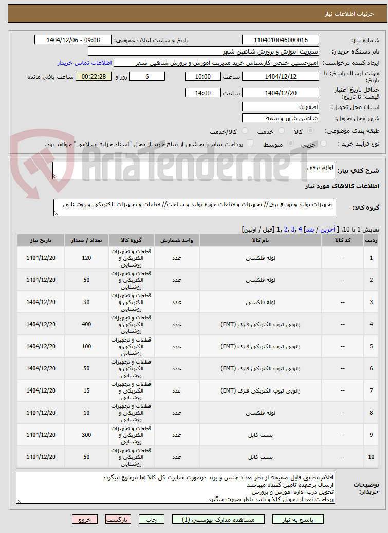 تصویر کوچک آگهی لوازم برقی