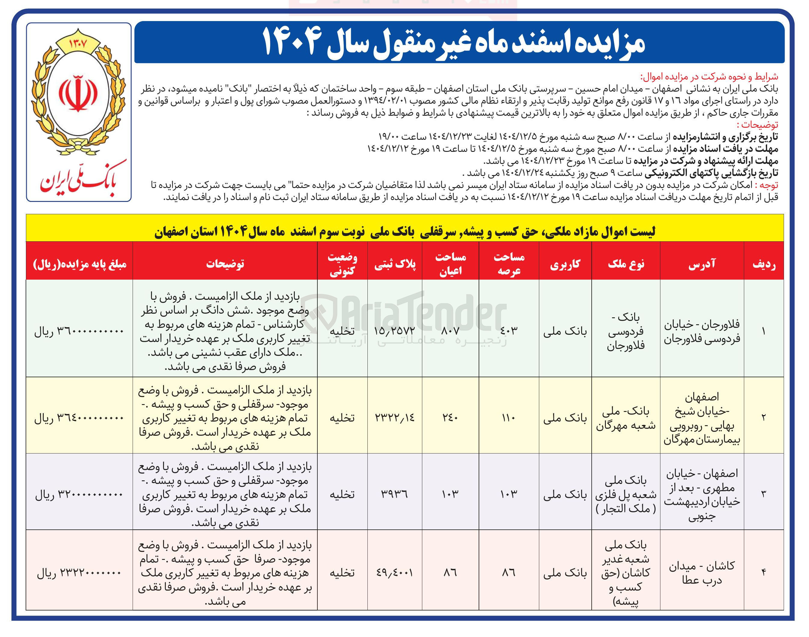 تصویر کوچک آگهی فروش املاک و اموال