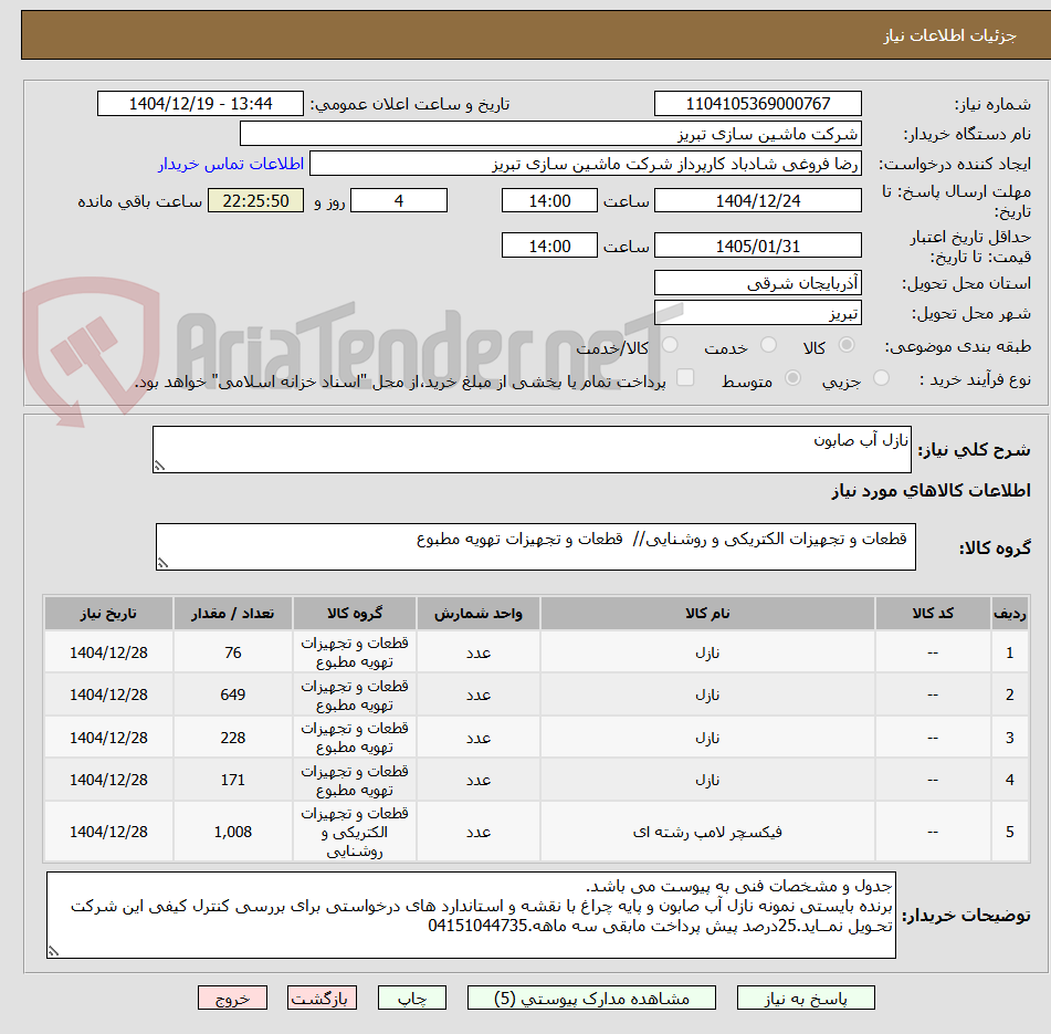تصویر کوچک آگهی نازل آب صابون