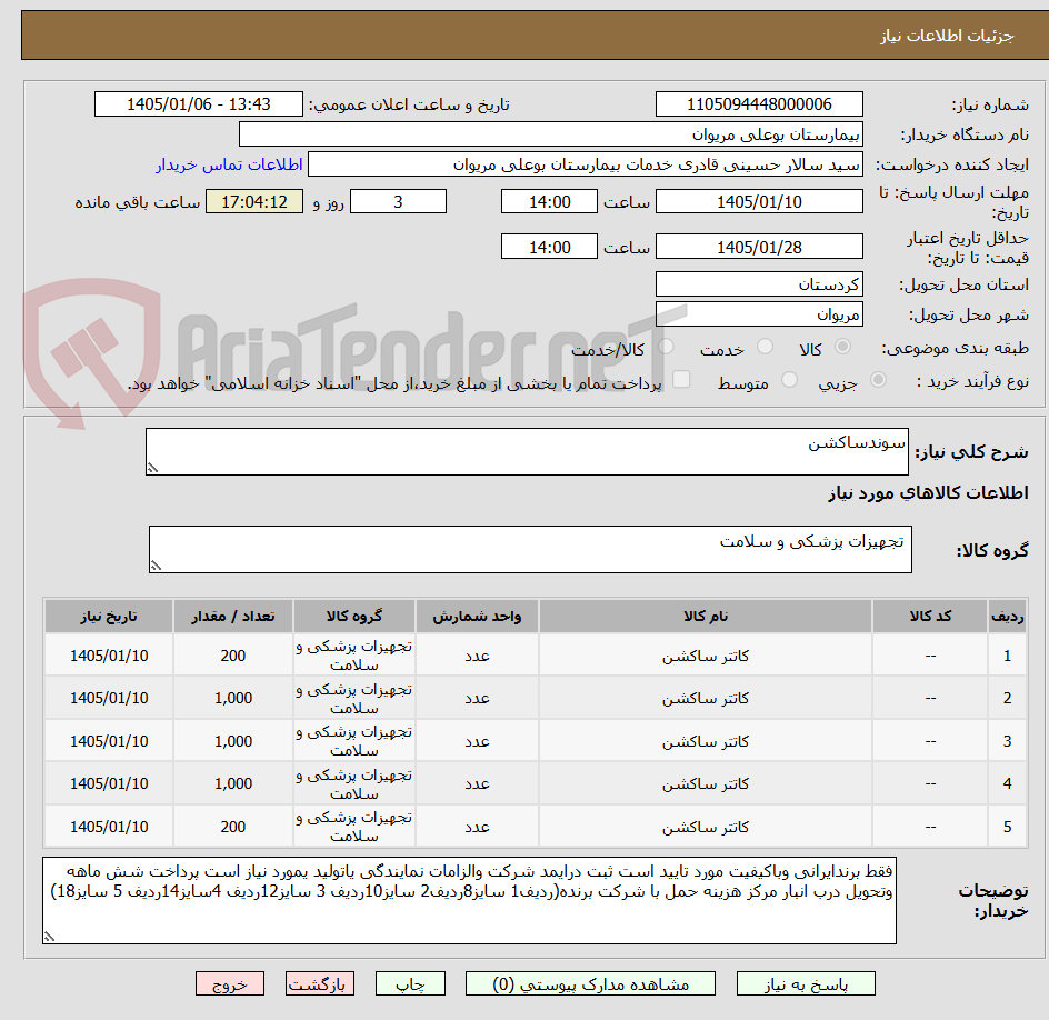 تصویر کوچک آگهی سوندساکشن  