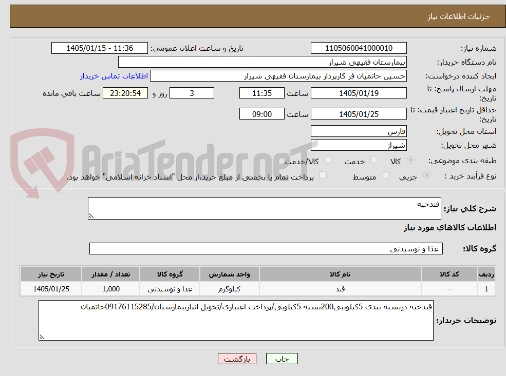 تصویر کوچک آگهی قندحبه