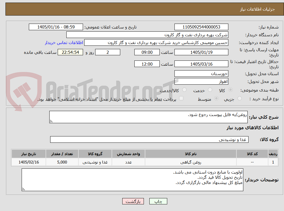 تصویر کوچک آگهی روغن/به فایل پیوست رجوع شود.